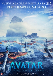 AVATAR: EL SENTIDO DEL AGUA 3D